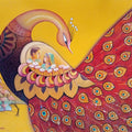 Animals acrylic painting titled 'Enchant 11', 36x48 inches, by artist Sanjay Tandekar on Canvas