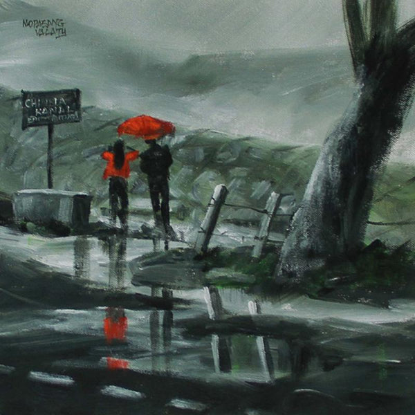 Enjoying The Rain by Mopasang Valath | ArtZolo.com