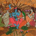 Eternal Love' religious acrylic painting by artist Chetan Katigar, 24x36 inch, on canvas