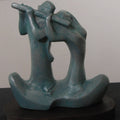 Eternal Love' figurative Aluminium sculpture by artist Dilip Paul, 12x13 inch, on aluminium