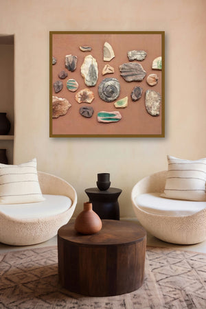 Evidence 4 (Earth's Whisper) by artist Onkar Kshirsagar displayed in a Modern gallery