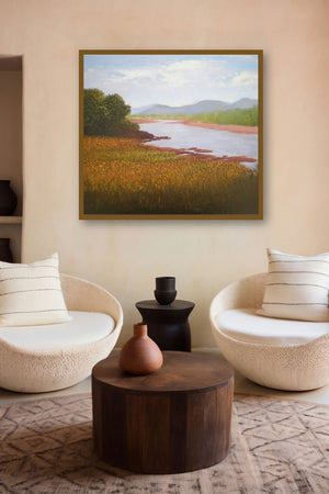 Farmer Paradise by artist Fareed Ahmed displayed in a Designer gallery