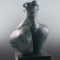 Nude sculpture titled 'Female Figure', 18x18x13 inches, by artist MAHESH ANJARLEKAR on Synthetic stone