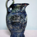 Pots/Vessels ceramic titled 'Fish Life Pot', 11x6x5 inches, by artist DULAL CHANDRA MANNA on Ceramic