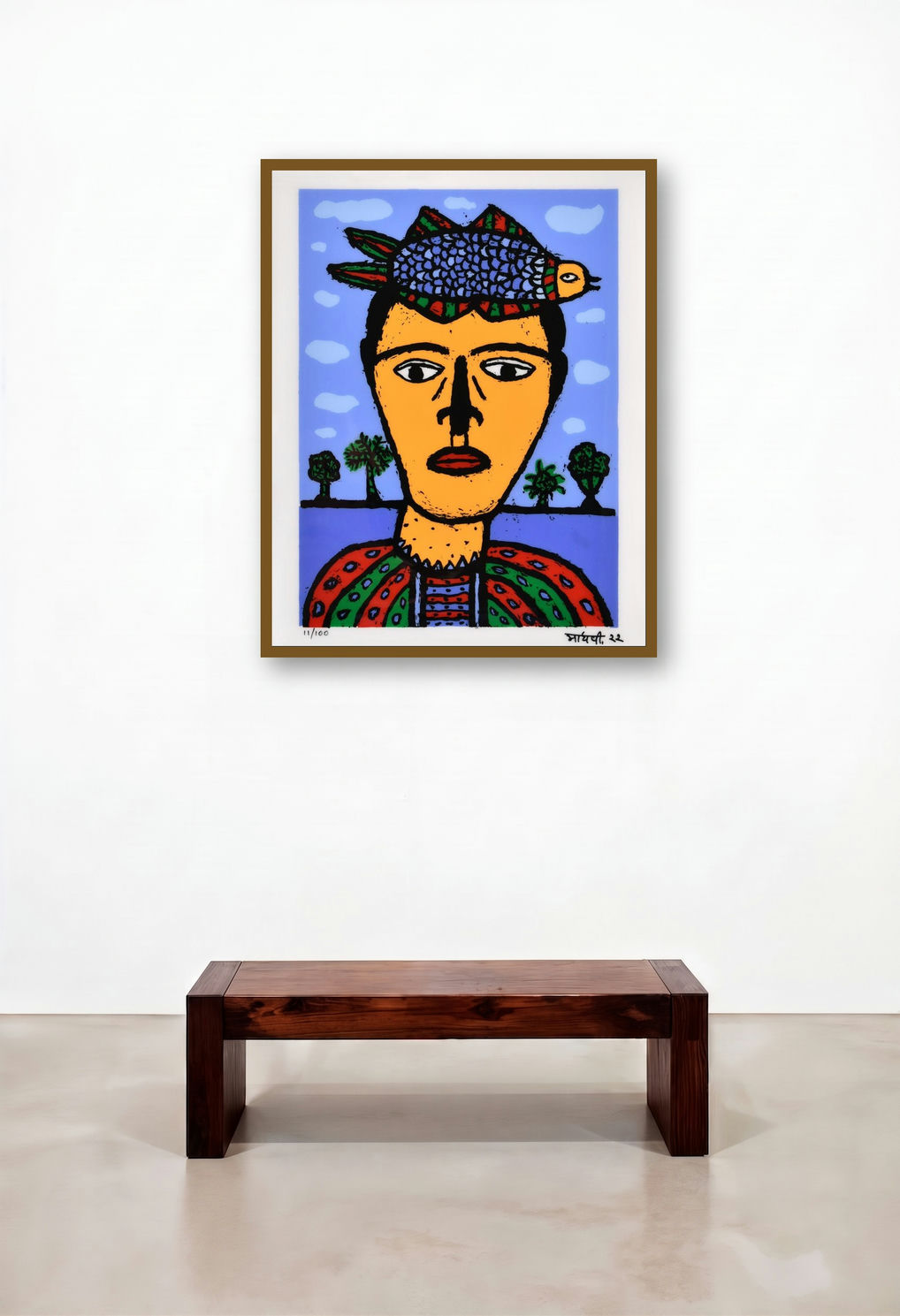 Fish On My Mind (Man with Fish and Bird)