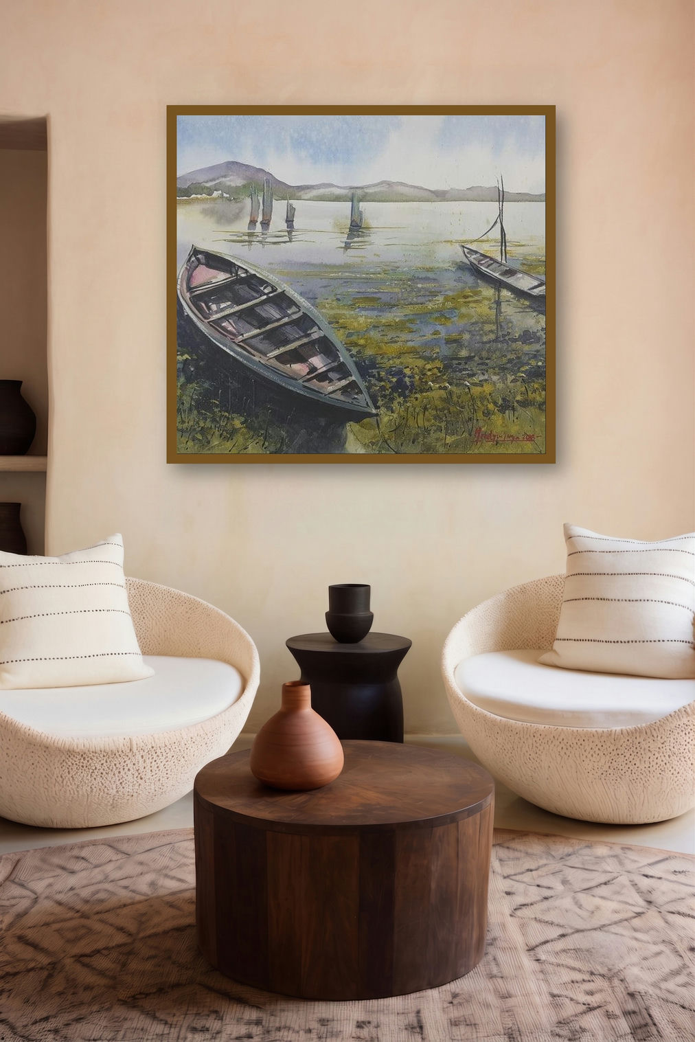 Fishing Boats In Chilika Odisha