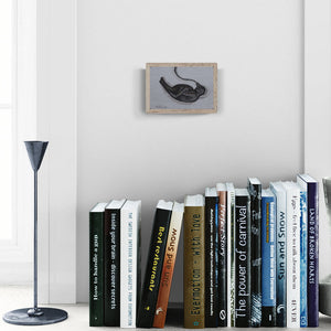 In-situ view of Sudhir Shukla's 'Flight 3 (A Celestial Beginning)' painting in a room