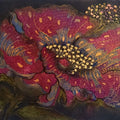 'Flora' nature mixed-media painting by artist Yogesh Powale, 9x12 inch, on paper