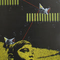 Pop Art acrylic painting titled 'Fly High', 38x22 inches, by artist Sujit Karmakar on Canvas