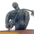 Figurative sculpture titled 'Formar', 6x12x6 inches, by artist Kishor Sharma on Bronze