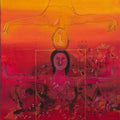 Figurative acrylic painting titled 'Frame Of Life', 36x60 inches, by artist Madan Lal on Canvas