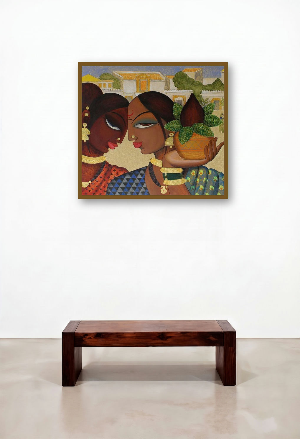 Friends 1 (Abstract Color Blocks)