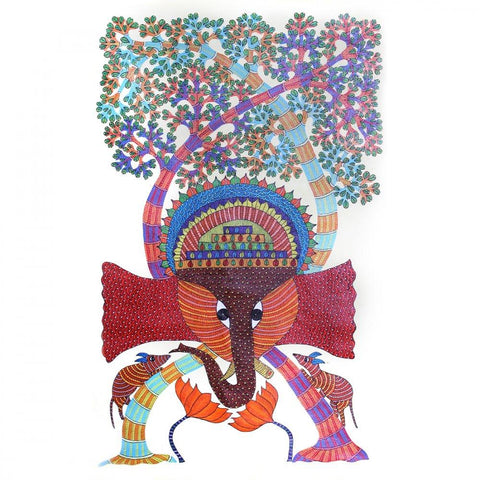 Ganesha Gond Art