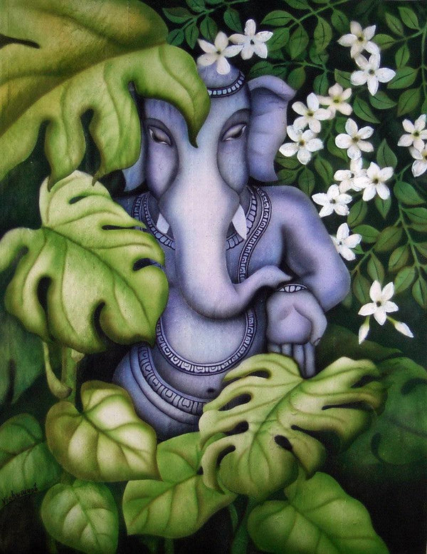 Ganesha in Nature I by Vishwajyoti Mohrhoff | ArtZolo.com