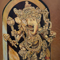 Ganesha Vighna Vinashak' religious oil painting by artist Ajay Harit, 36x24 inch, on canvas