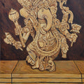 Ganesha Vinayak' religious oil painting by artist Ajay Harit, 36x24 inch, on canvas