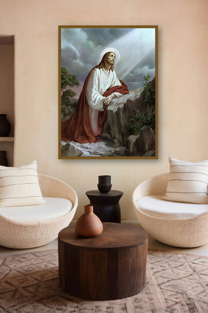 Gethsemane 3 by artist Ns Art displayed in a Curated gallery