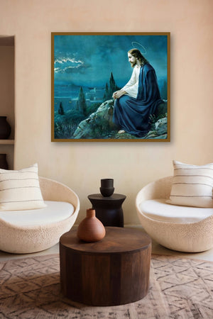 Gethsemane 4 by artist Ns Art displayed in a Contemporary Exhibition gallery