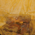 Glow Resonance 1' abstract acrylic painting by artist Siddhesh Rane, 48x24 inch, on canvas