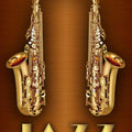 Music photography titled 'Gold jazz', 15x11 inches, by artist Shavit Mason on