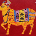 Gomata' religious acrylic painting by artist Bhaskar Lahiri, 16x20 inch, on canvas