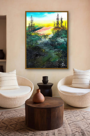 Good Morning by artist Anil Nene displayed in a Curated gallery