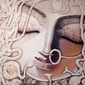 contemporary acrylic painting titled 'Gracious i', 24x24 inches, by artist Subrata Ghosh on CANVAS