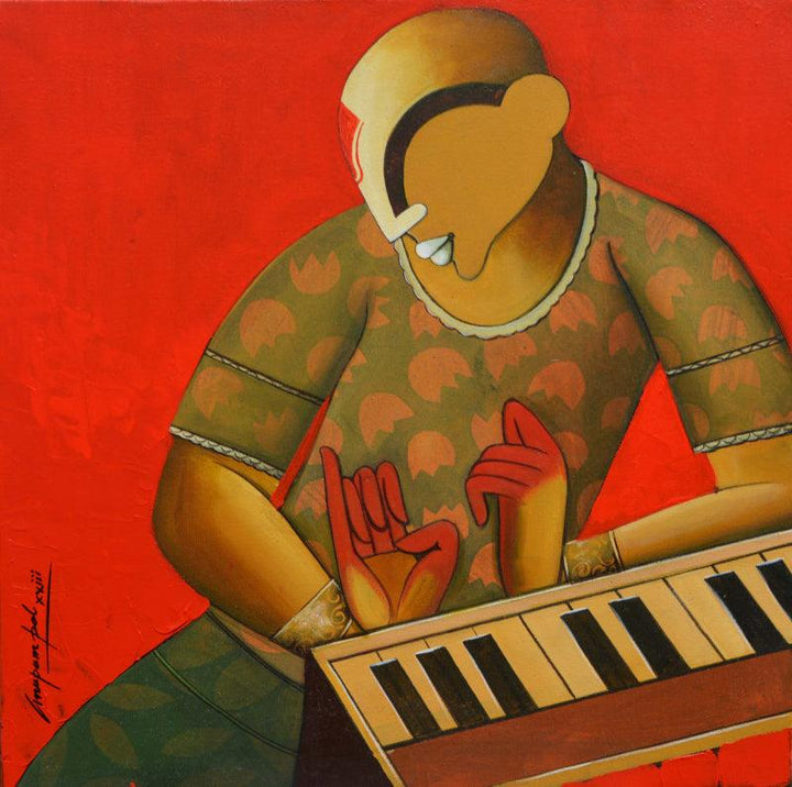 Harmonious Melodies Painting By Anupam Pal