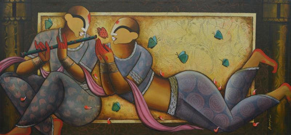 Harmony In Love Painting By Anupam Pal