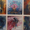 Harmony Within' contemporary acrylic painting by artist Shyamsundar Achary, 24x30 inch, on canvas