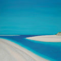 Seascape oil painting titled 'Hayle Esturary', 20x24 inches, by artist SIMON MASON on Canvas