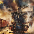 Transportation watercolor painting titled 'Heritage 4', 30x22 inches, by artist Sadikul Islam on Paper