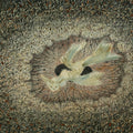 His Greed Was His Undoing 1' contemporary mixed-media painting by artist Sajith Puthukkalavattom, 12x17 inch, on paper