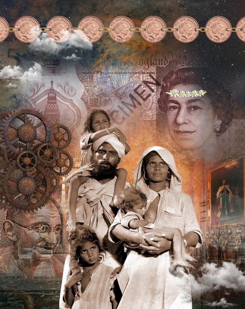 contemporary Digital Painting digital art titled 'Hope', 24x20 inches, by artist Rakesh Chaudhary on canvas