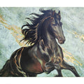 Animals acrylic painting titled 'Horse 05', 24x30 inches, by artist Deven Ramesh Bhosale on Canvas
