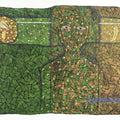 Human Between Nature' contemporary mixed-media painting by artist Pravin Randive, 36x48 inch, on canvas
