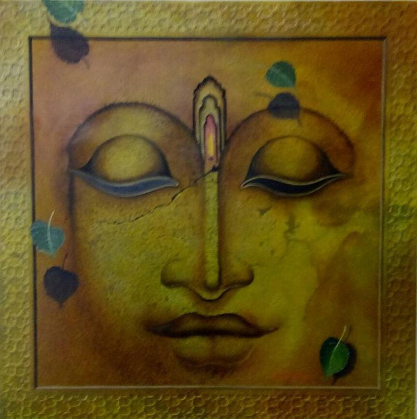 Impression Of Buddha Painting by Mohd Shakeel Saifi | ArtZolo.com