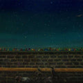 Landscape oil painting titled 'In The End I Am Able To See The Sky', 42x78 inches, by artist Balaji Ponna on Canvas