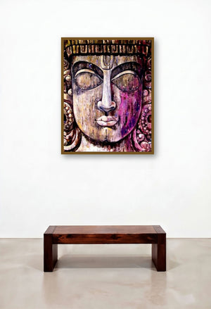 In The Shelter Of Faith I by artist Suruchi Jamkar displayed in a Industrial Foyer