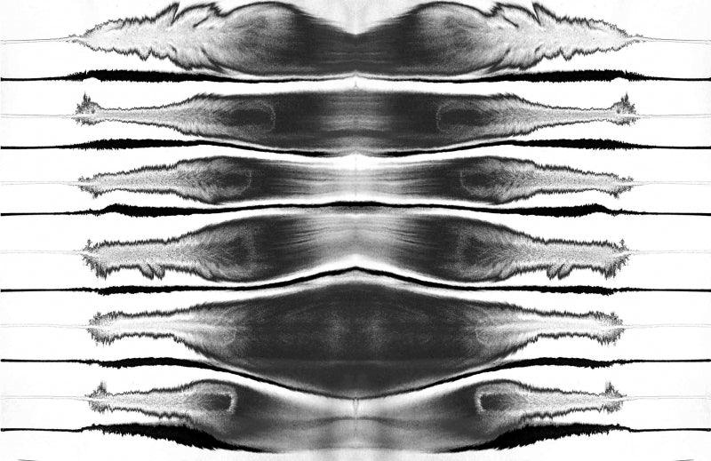 Abstract Digital Painting digital art titled 'Ink Stain', 12x18 inches, by artist Sumit Mehndiratta on canvas