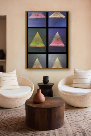 Inner Play 1 (Jungle Symphony) by artist Bhagyanath C displayed in a Curated gallery