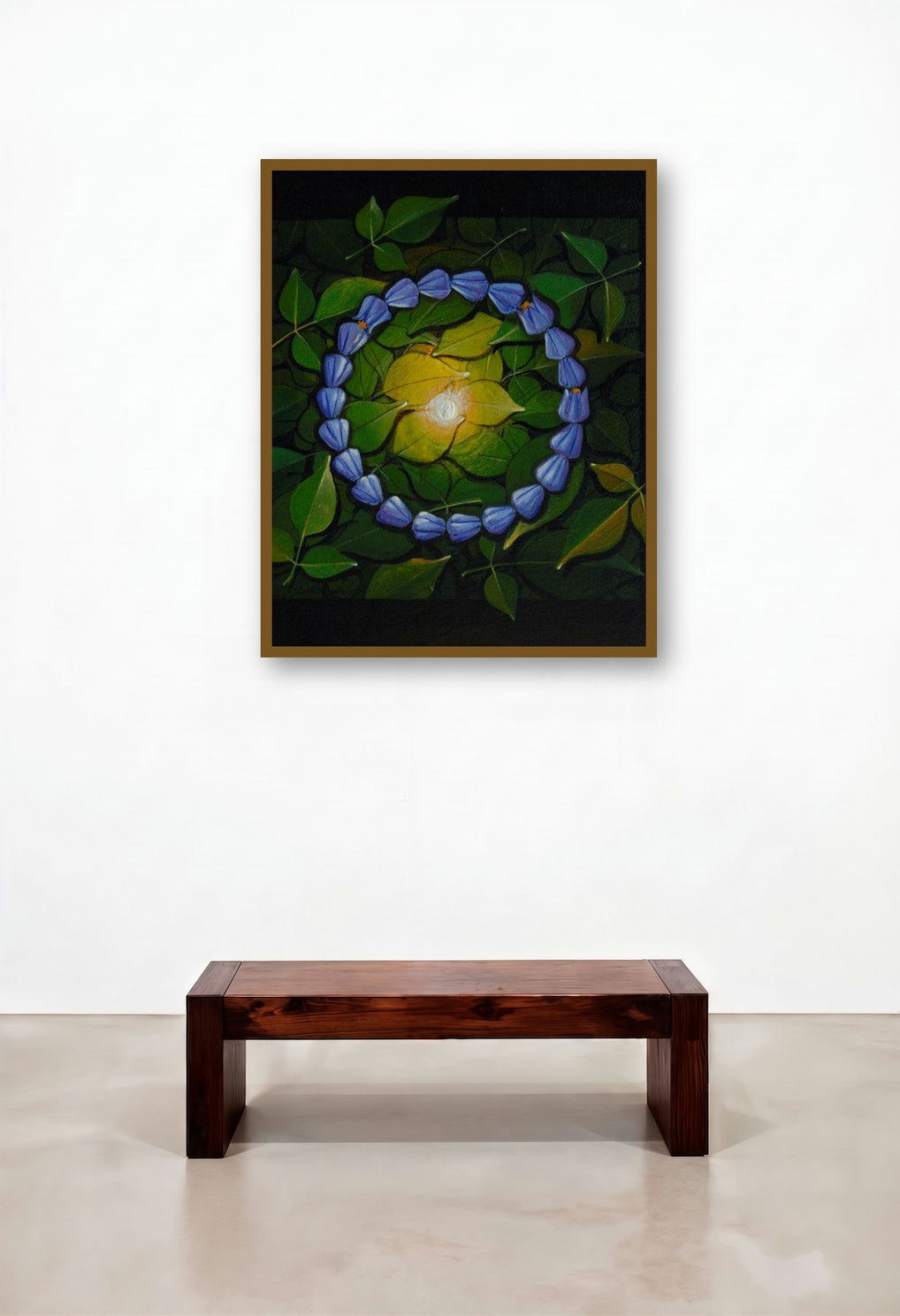 Inner Space (Cosmic Circle Floral Glow)
