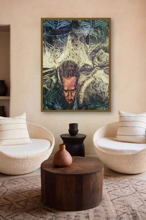 Inspiration 10 (Entangled) by artist Kumara Swamy Pashikanti displayed in a Designer gallery