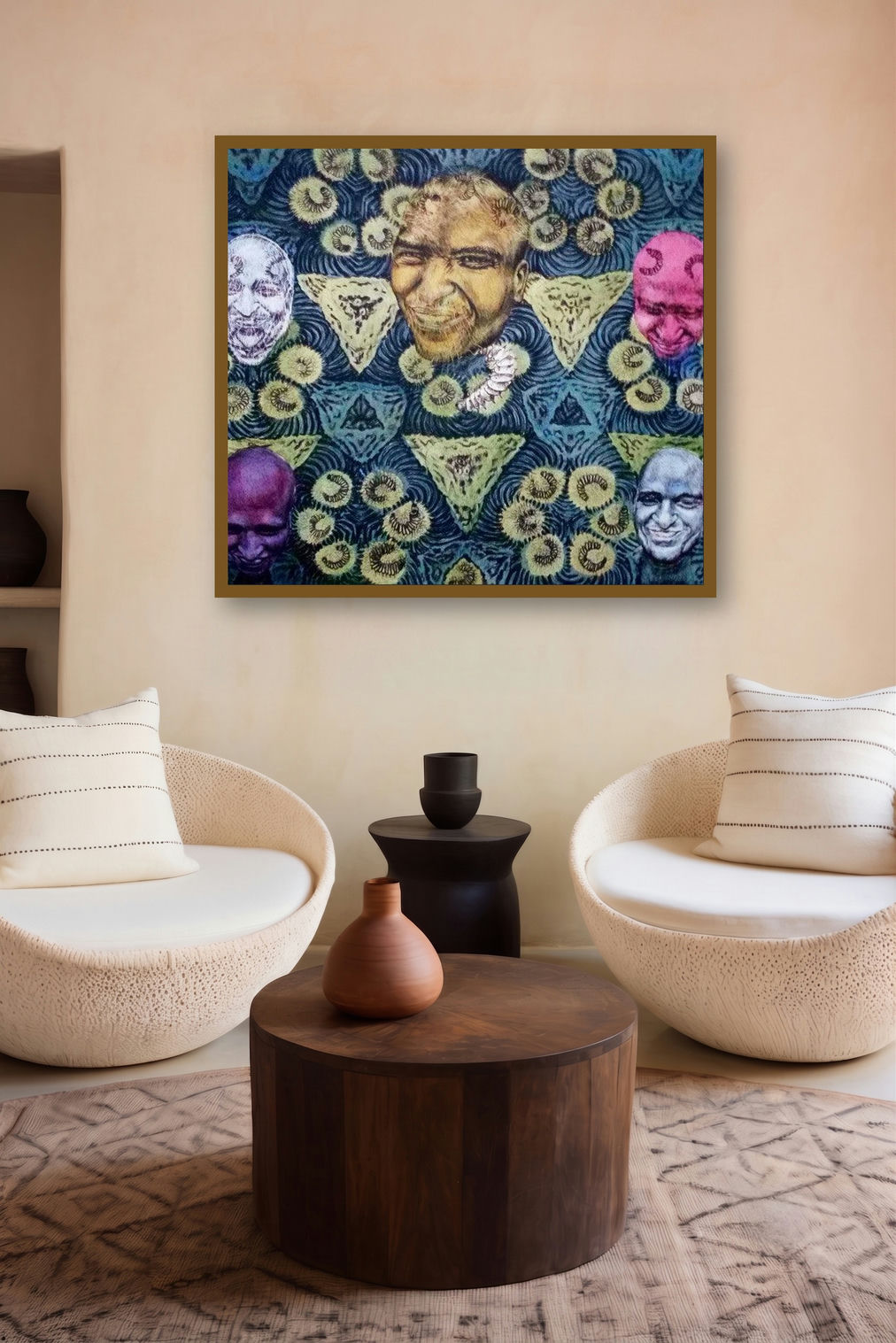 Inspiration 5 by artist Kumara Swamy Pashikanti displayed in a Modern gallery