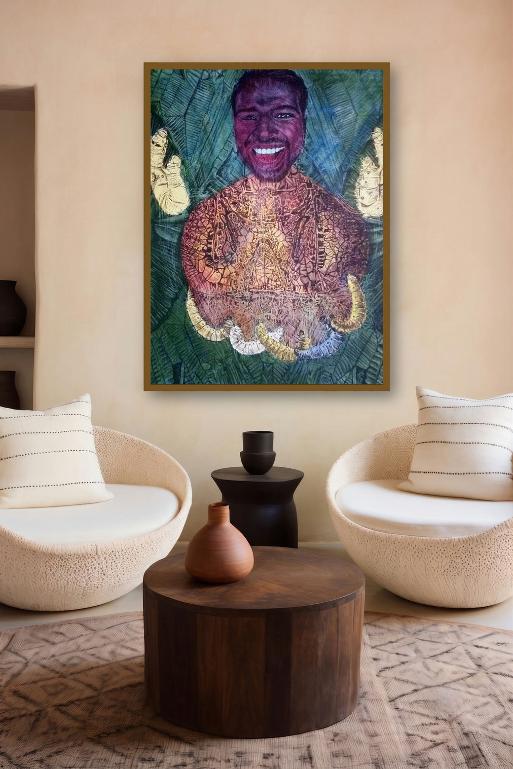 Inspiration 7 (Transformation) by artist Kumara Swamy Pashikanti displayed in a Curated gallery