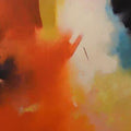 Abstract acrylic painting titled 'Involution 1', 78x180 inches, by artist Ganpat  Bhadke on Canvas