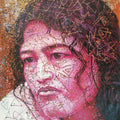 Figurative acrylic painting titled 'Irom Sharmila', 48x37 inches, by artist Rajnikanta Singh on Canvas