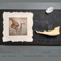 contemporary printmaking titled 'Is It Survive', 10x14 inches, by artist Saibal Karmakar on Paper