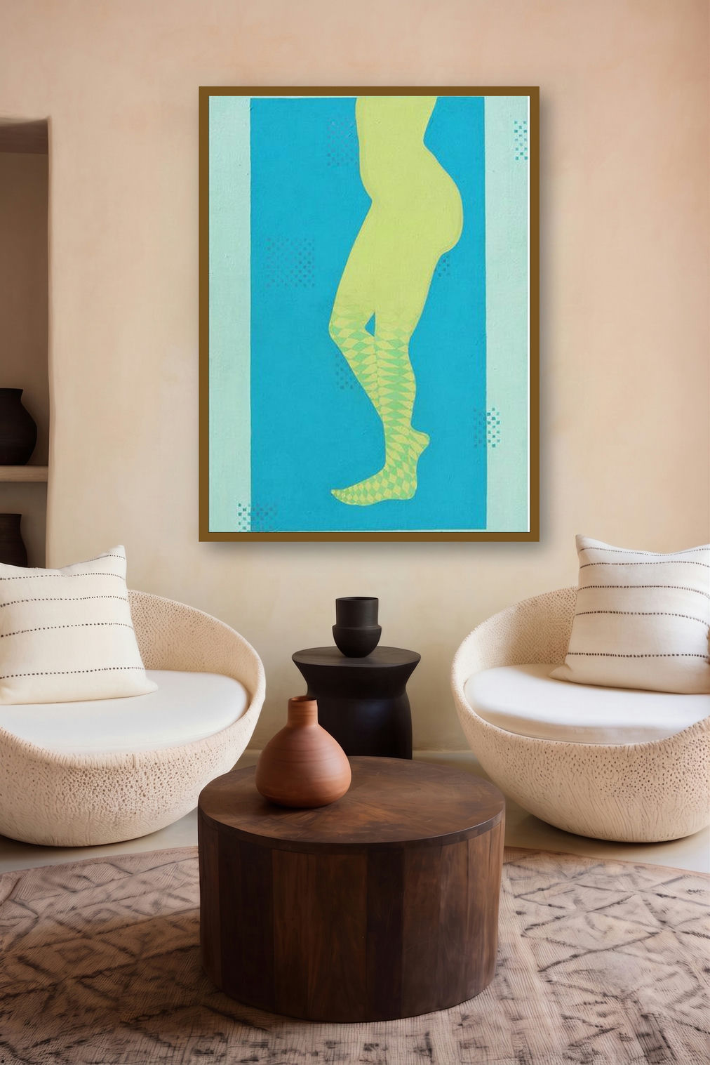 Journey 1 by artist Ram Prasad Halder displayed in a Boutique gallery