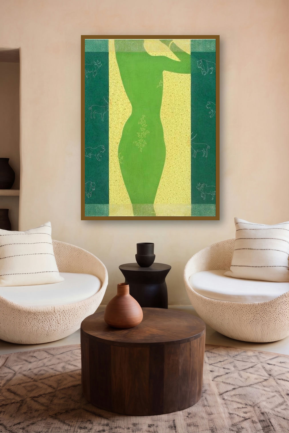 Journey 2 by artist Ram Prasad Halder displayed in a Designer gallery
